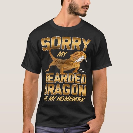 Der bärtige Drache, den mein bärtige Drache, hat m T-Shirt (Vorderseite)