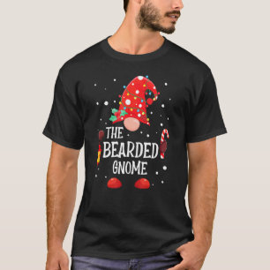 Der bärtige Gnome-Match für die Weihnachtswelt der T-Shirt