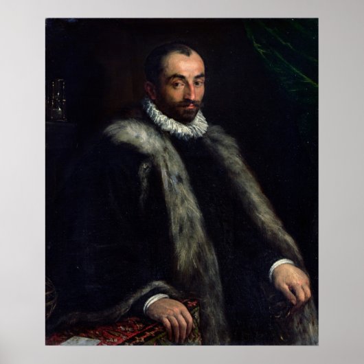 Der bärtige Mann, 1580 Poster (Vorne)