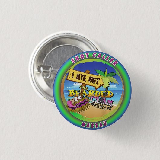 Der Bartklam Button (Vorne & Hinten)