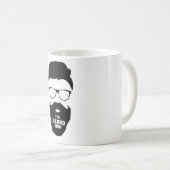 Der Bartmann - Funny Kaffeetasse (VorderseiteRechts)