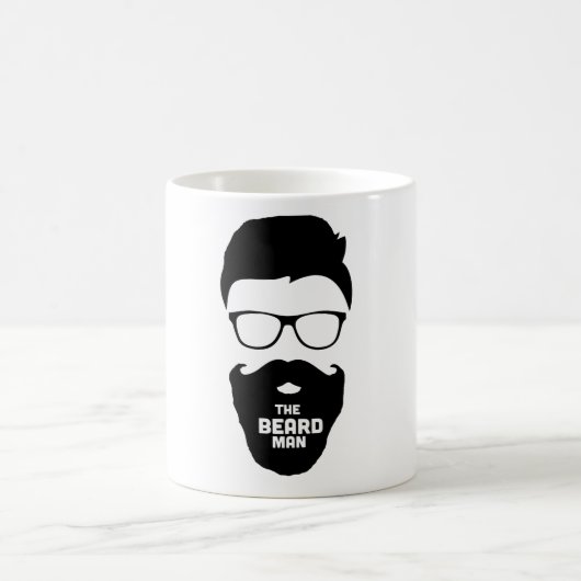 Der Bartmann - Funny Kaffeetasse (Mittel)
