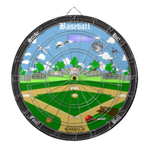 Der Baseball-FeldDartboard Dartscheibe