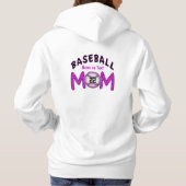 Der Baseball-Mama-Kleiderpersonalisierte Jacken (Rückseite)