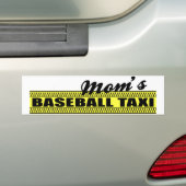 Der Baseball-Taxi-Autoaufkleber der Mama Autoaufkleber (Auf Auto)