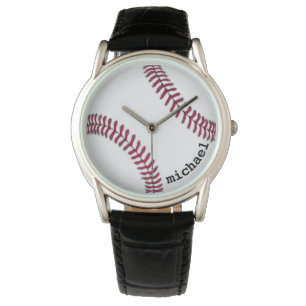 Der Baseball-Uhr-personalisiertes Geschenk der Armbanduhr