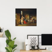 Der bashful Cousin - F W Edmonds Fine Art Poster (Heimbüro)
