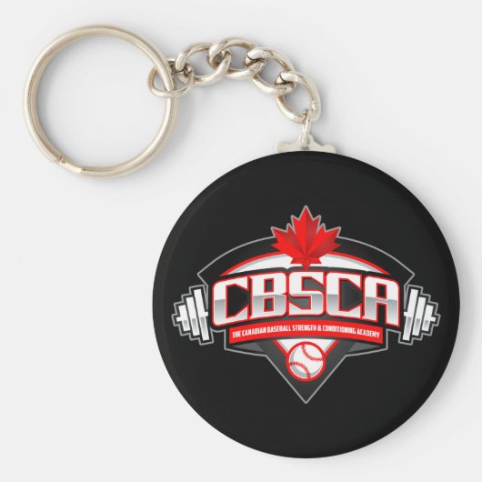 Der Basic Button-Schlüsselanhänger von CBSCA 2.25" Schlüsselanhänger (Vorne)