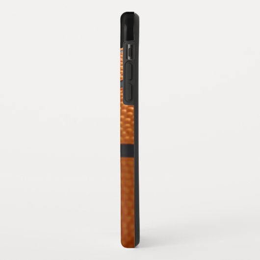 Der Basketball-Monogramm-Art der Männer Case-Mate iPhone Hülle (Hinten/Links)