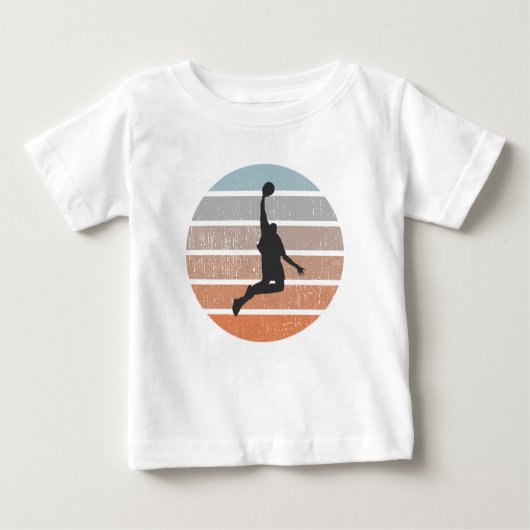 Der Basketballspieler Baby T-shirt (Vorderseite)