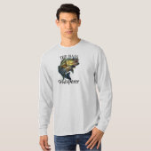 Der Bass flüstert leicht, lang. T-Shirt (Vorne ganz)