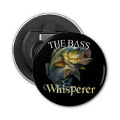 Der Bass Whisperer Dunkel Flaschenöffner (Vorderseite)