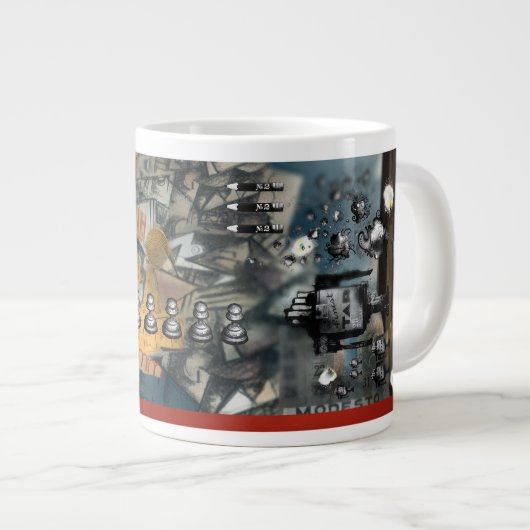 der BATALLA cuppa Nº1 Jumbo-Tasse (Vorderseite Rechts)