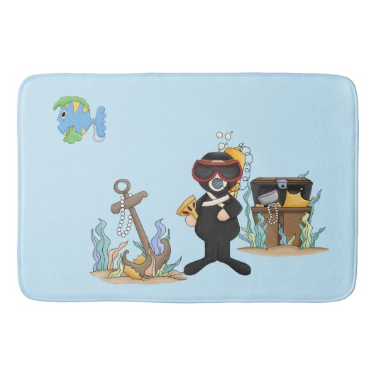 Der Bath Mat des gesunkenen Schatztruchs Badematte (Vorderseite)