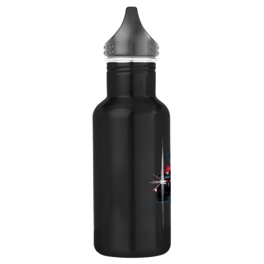 Der Batman Batmobile - Ich bin die Schatten Edelstahlflasche (Links)