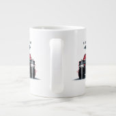 Der Batman Batmobile - Ich bin die Schatten Jumbo-Tasse (Rückseite)