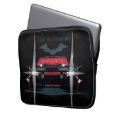 Der Batman Batmobile - Ich bin die Schatten Laptopschutzhülle (Vorderseite Links)