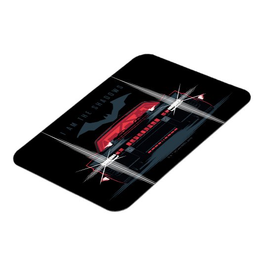 Der Batman Batmobile - Ich bin die Schatten Magnet (Linke Seite)