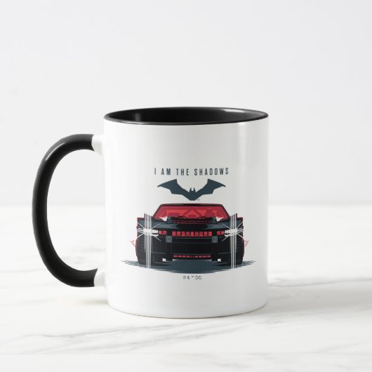 Der Batman Batmobile - Ich bin die Schatten Tasse (Links)