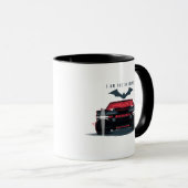 Der Batman Batmobile - Ich bin die Schatten Tasse (VorderseiteRechts)
