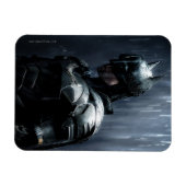 Der Batman im Regen Magnet (Horizontal)