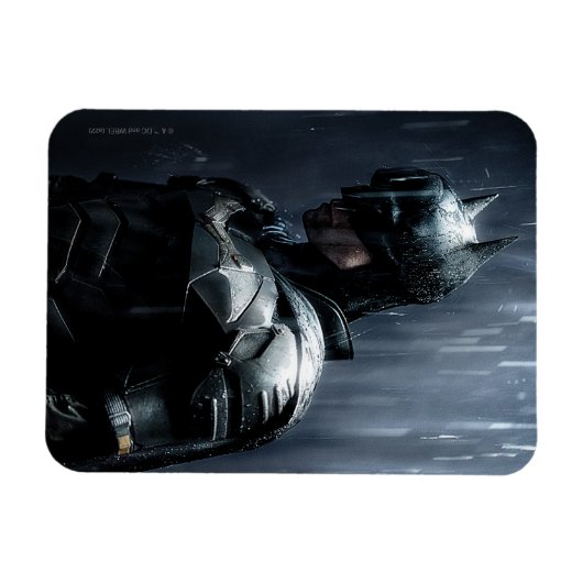 Der Batman im Regen Magnet (Horizontal)