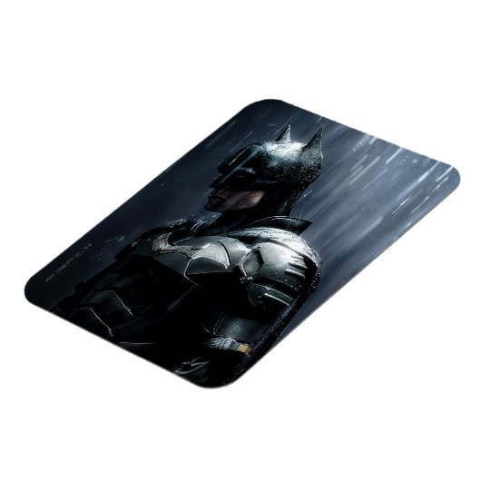 Der Batman im Regen Magnet (Linke Seite)