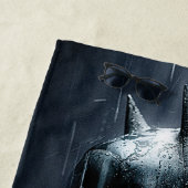 Der Batman im Regen Strandtuch (Beispiel)