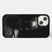 Der Batman im Schatten iPhone Hülle (Rückseite (Horizontal))
