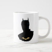 Der Batman mit dem goldenen Bat-Symbol Jumbo-Tasse (Rechts)