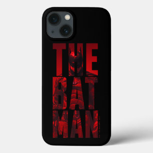 Der Batman Typografy Cutout Case-Mate iPhone Hülle