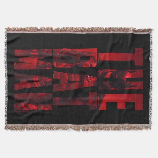 Der Batman Typografy Cutout Decke (Vorderseite)