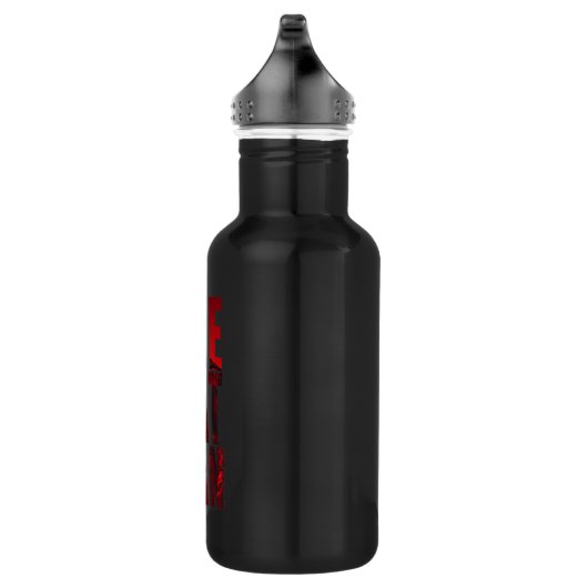 Der Batman Typografy Cutout Edelstahlflasche (Rechts)