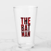 Der Batman Typografy Cutout Glas (Vorderseite)
