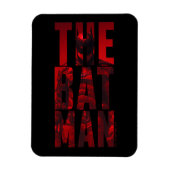 Der Batman Typografy Cutout Magnet (Vertikal)