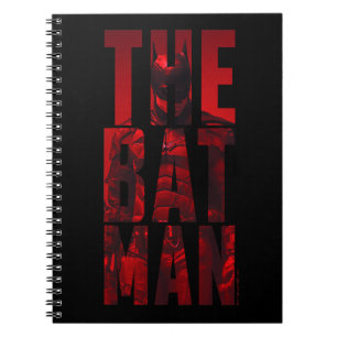Der Batman Typografy Cutout Notizblock