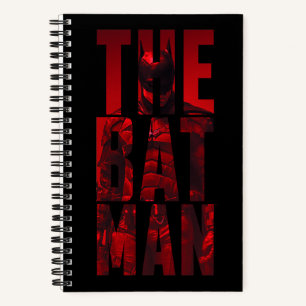 Der Batman Typografy Cutout Notizblock