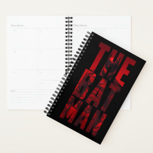 Der Batman Typografy Cutout Planer