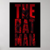 Der Batman Typografy Cutout Poster (Vorne)