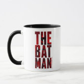 Der Batman Typografy Cutout Tasse (Links)
