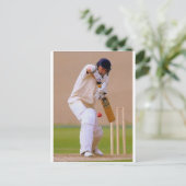 Der Batsman Postkarte (Stehend Vorderseite)