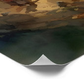 Der Bau der Arche Noahs Poster (Ecke)