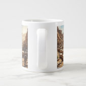 Der Bau der Pyramiden Jumbo-Tasse (Rückseite)