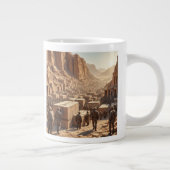 Der Bau der Pyramiden Jumbo-Tasse (Rechts)