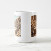 Der Bau der Pyramiden Kaffeetasse (Mittel)
