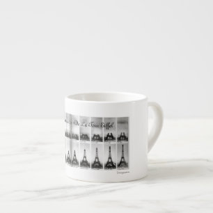 Der Bau des Eiffelturms Espressotasse