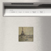 Der Bau des Eiffelturms Magnet (In Situ (Geschirrspüler))