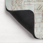 Der Bau des Turms von Babel Mousepad (Ecke)