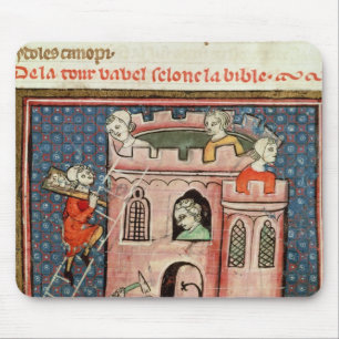 Der Bau des Turms von Babel Mousepad