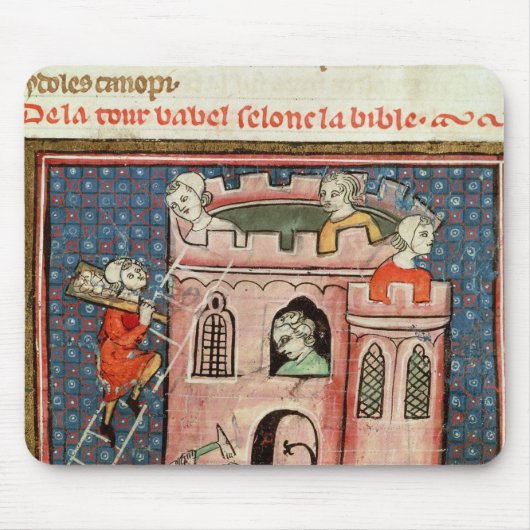 Der Bau des Turms von Babel Mousepad (Vorne)